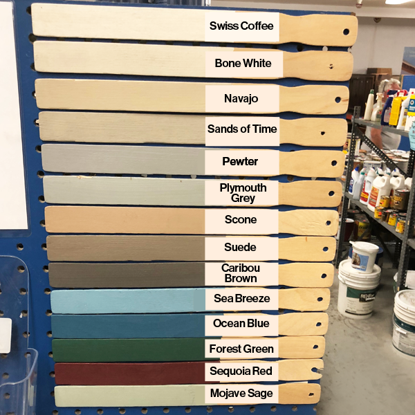 Did you know the ReStore has brand new, recycled Visions paint